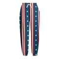 USA Independence Day Pattern Print Fleece Lined Knit Pants