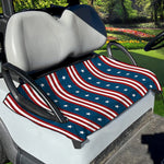 USA Independence Day Pattern Print Golf Cart Seat Cover