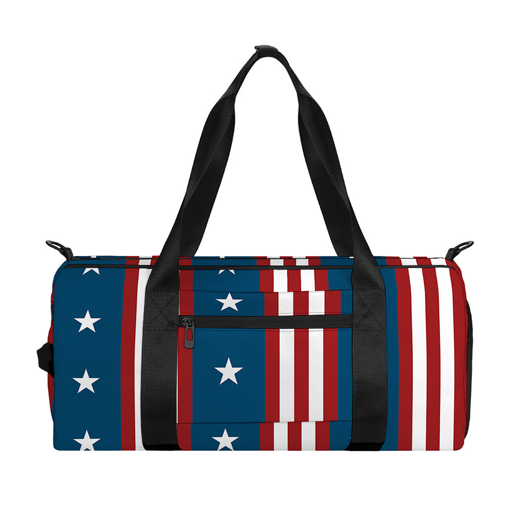USA Independence Day Pattern Print Gym Bag