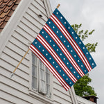USA Independence Day Pattern Print House Flag