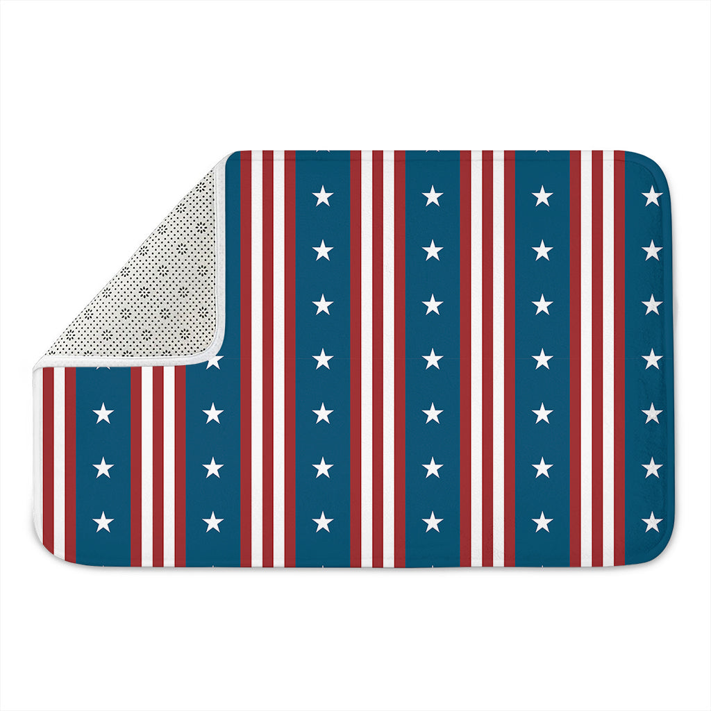 USA Independence Day Pattern Print Indoor Door Mat