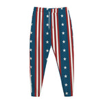 USA Independence Day Pattern Print Jogger Pants