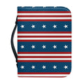 USA Independence Day Pattern Print Leather Bible Cover