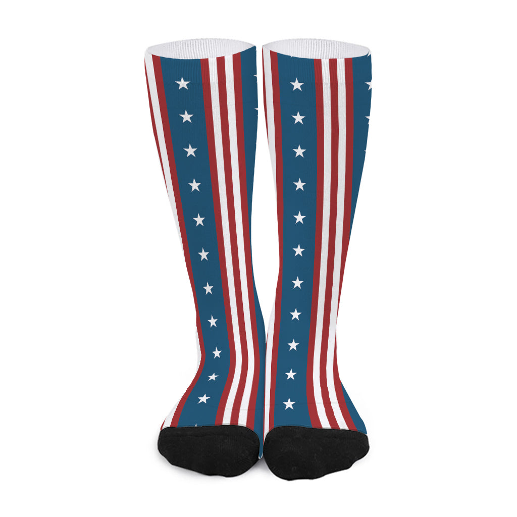 USA Independence Day Pattern Print Long Socks