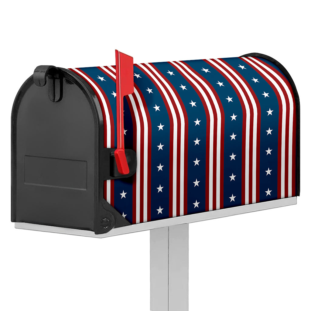 USA Independence Day Pattern Print Mailbox Cover