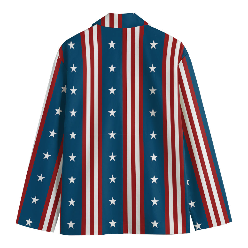 USA Independence Day Pattern Print Men's Blazer
