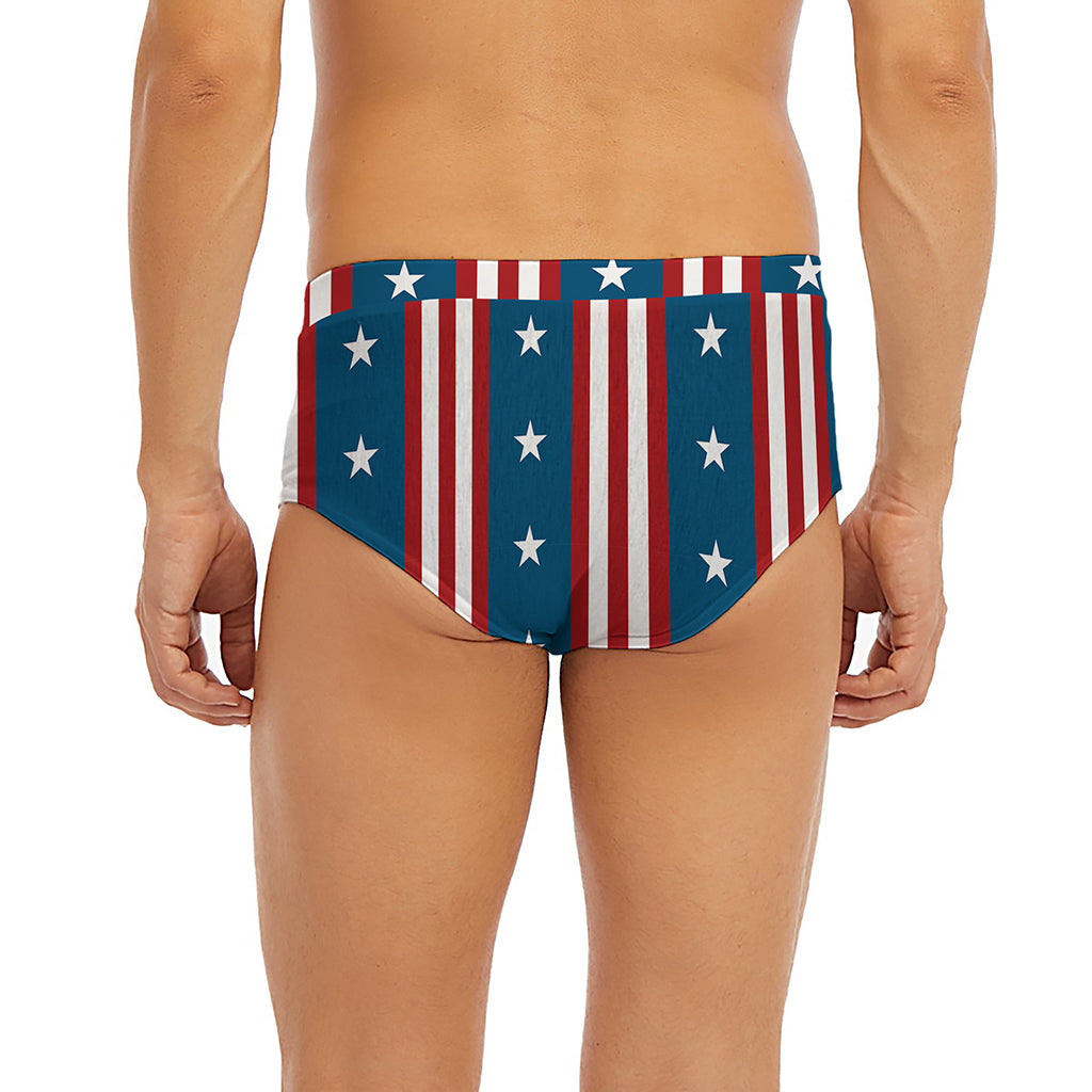 USA Independence Day Pattern Print Men's Briefs