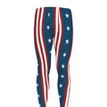 USA Independence Day Pattern Print Men's Leggings