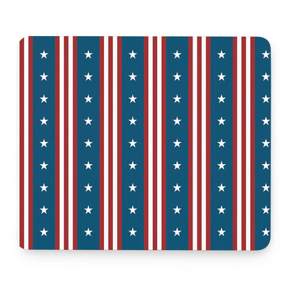 USA Independence Day Pattern Print Mouse Pad