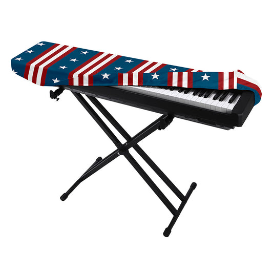 USA Independence Day Pattern Print Piano Keyboard Cover