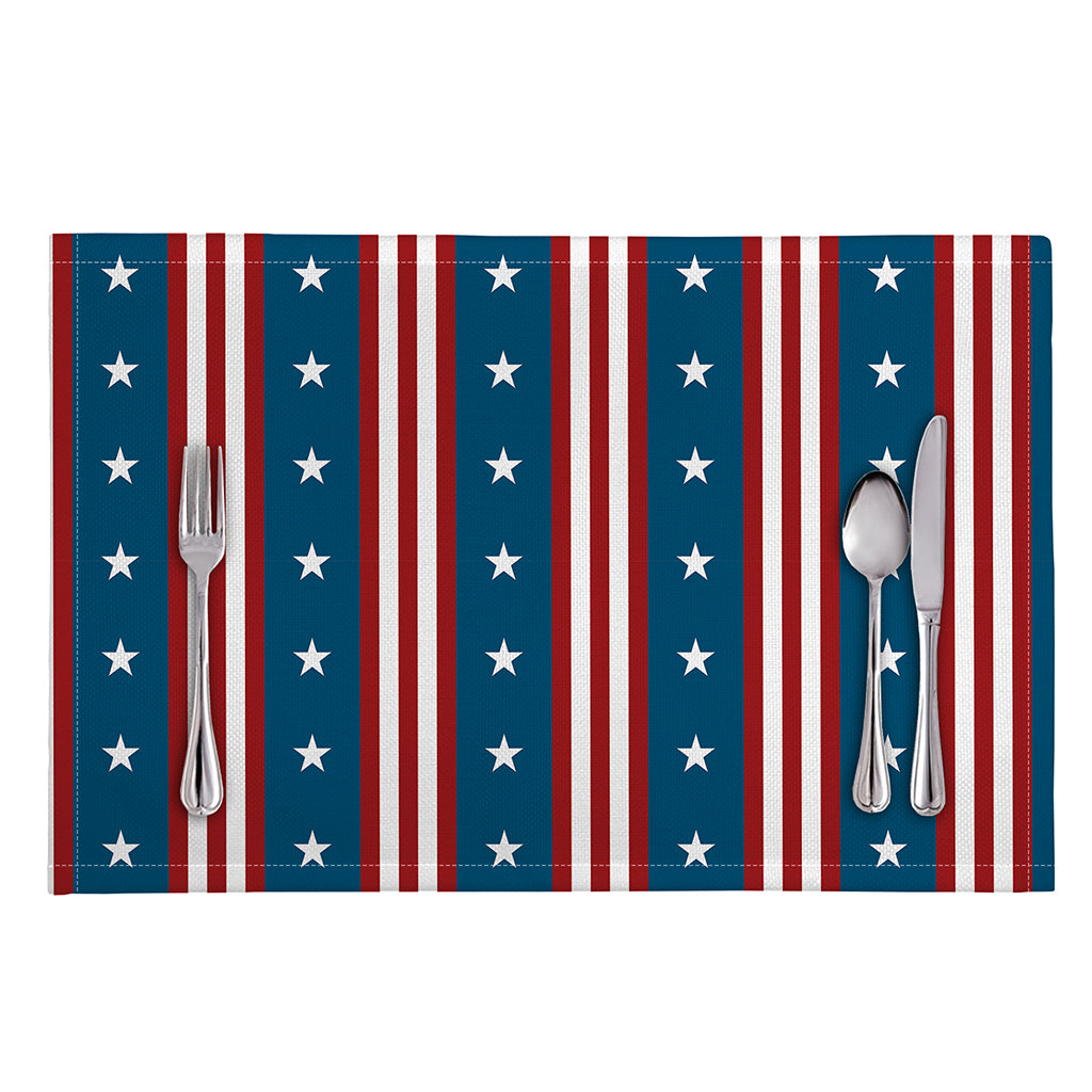 USA Independence Day Pattern Print Placemat