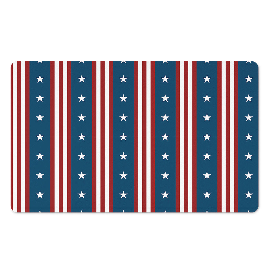 USA Independence Day Pattern Print Polyester Doormat