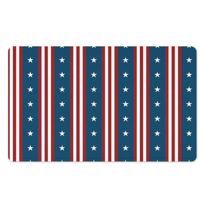 USA Independence Day Pattern Print Polyester Doormat