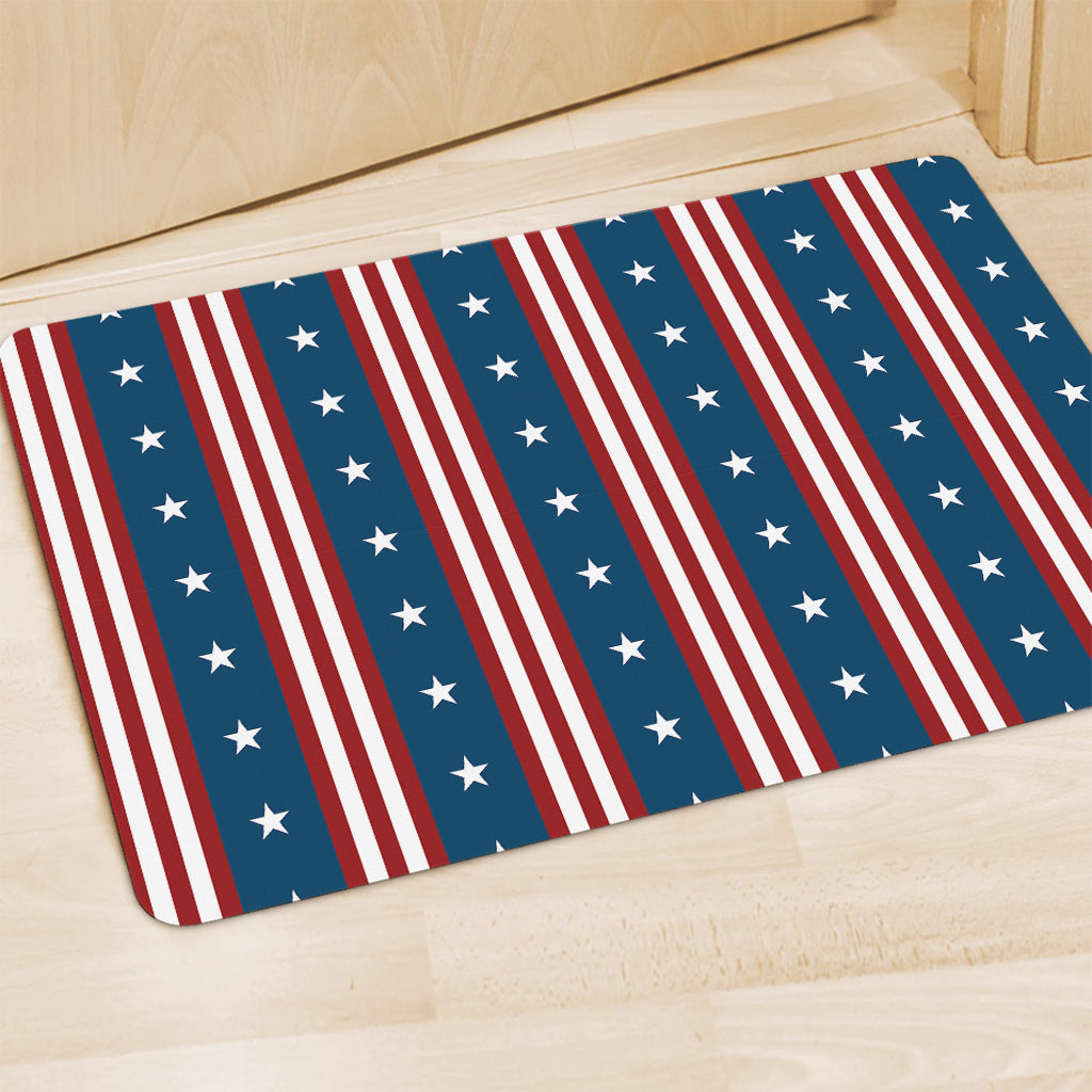 USA Independence Day Pattern Print Polyester Doormat