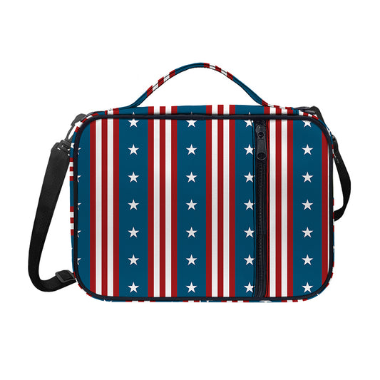 USA Independence Day Pattern Print Shoulder Strap Bible Bag