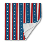 USA Independence Day Pattern Print Silk Bandana