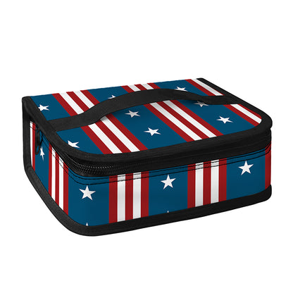 USA Independence Day Pattern Print Small Lunch Bag