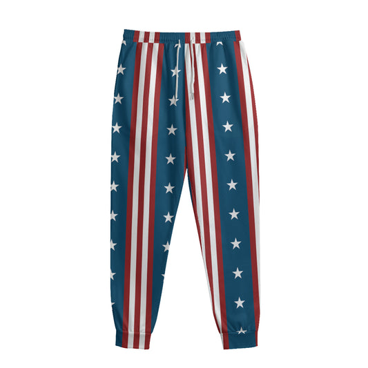 USA Independence Day Pattern Print Sweatpants