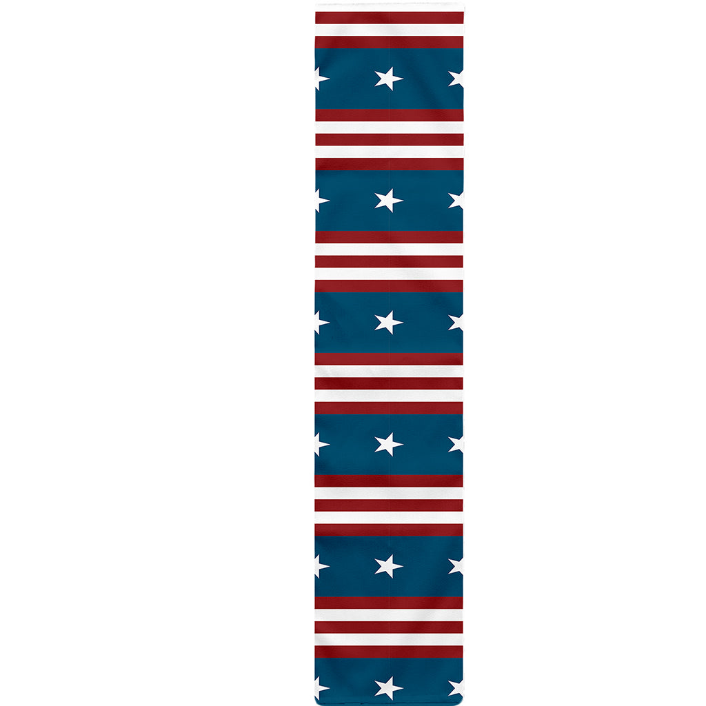 USA Independence Day Pattern Print Table Runner