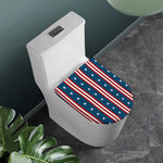 USA Independence Day Pattern Print Toilet Lid Cover