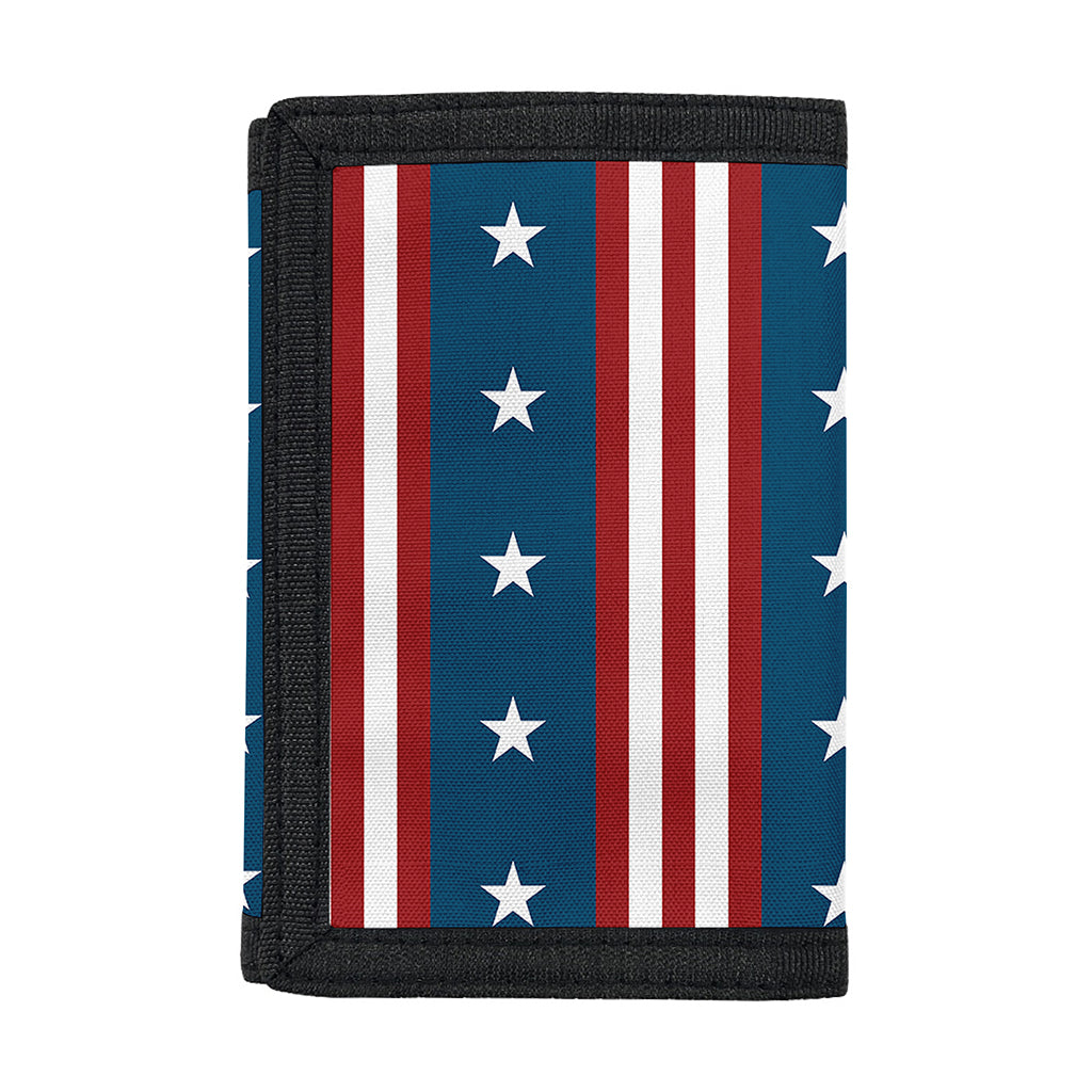 USA Independence Day Pattern Print Trifold Wallet