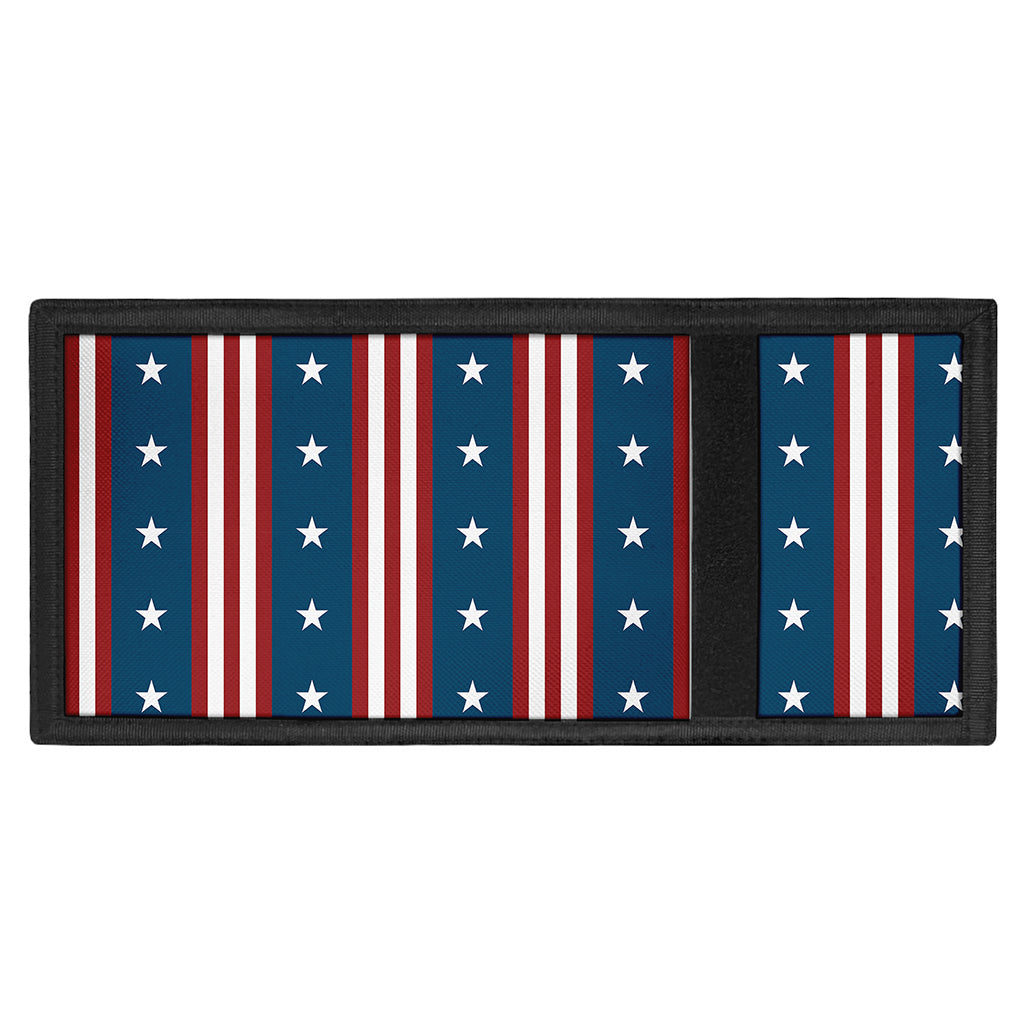 USA Independence Day Pattern Print Trifold Wallet