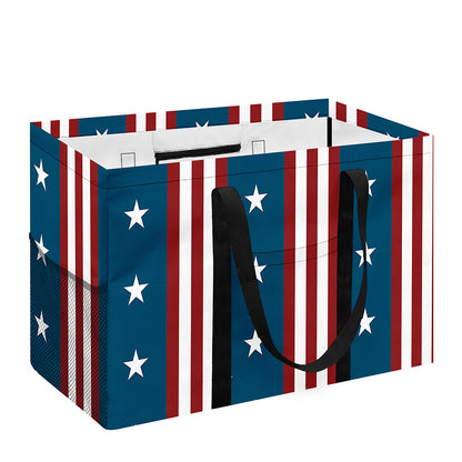 USA Independence Day Pattern Print Utility Tote Bag