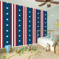 USA Independence Day Pattern Print Wall Sticker