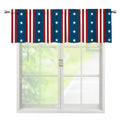 USA Independence Day Pattern Print Window Valance