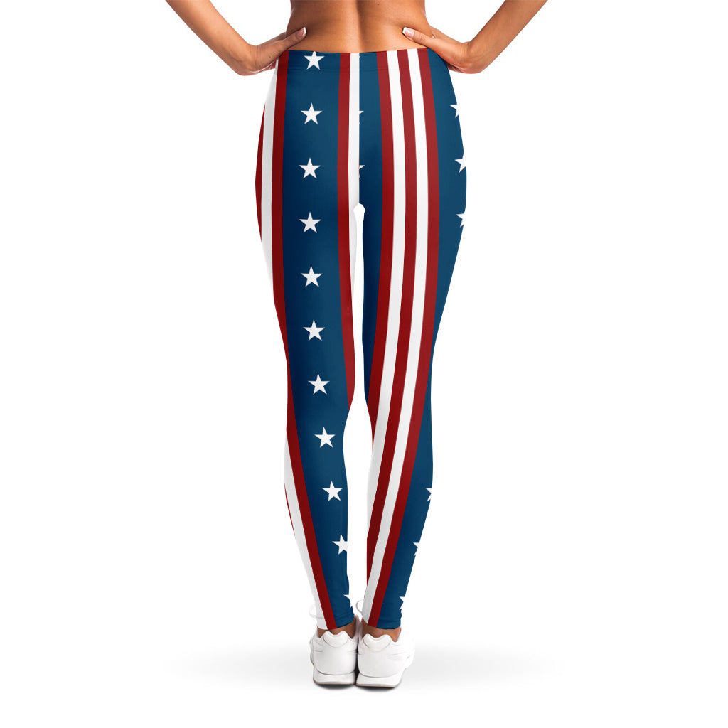 USA Independence Day Pattern Print Women's Leggings