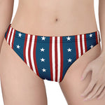 USA Independence Day Pattern Print Women's Thong