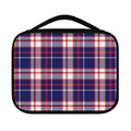USA Patriotic Plaid Print Classic Bible Case
