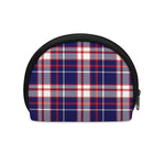 USA Patriotic Plaid Print Coin Purse