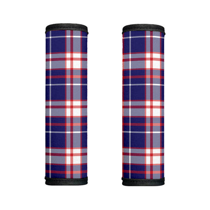 USA Patriotic Plaid Print Handle Covers