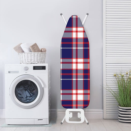 USA Patriotic Plaid Print Ironing Board Cover
