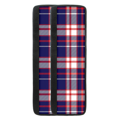 USA Patriotic Plaid Print Refrigerator Handle Covers
