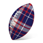 USA Patriotic Plaid Print Rugby Ball