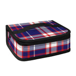USA Patriotic Plaid Print Small Lunch Bag