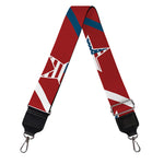 USA Patriotic Star Pattern Print Bag Strap