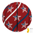 USA Patriotic Star Pattern Print Basketball
