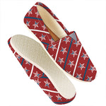 USA Patriotic Star Pattern Print Casual Shoes