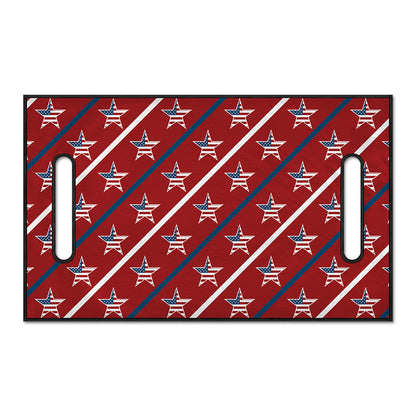 USA Patriotic Star Pattern Print Golf Cart Seat Cover
