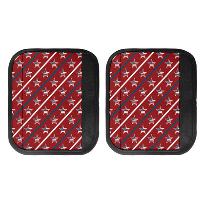 USA Patriotic Star Pattern Print Handle Covers