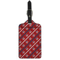 USA Patriotic Star Pattern Print Luggage Tag