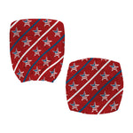 USA Patriotic Star Pattern Print Office Chair Cover