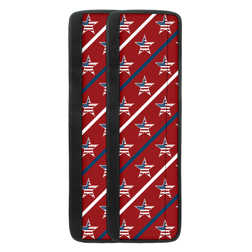 USA Patriotic Star Pattern Print Refrigerator Handle Covers