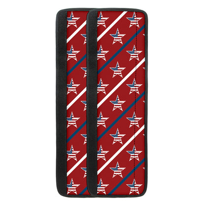 USA Patriotic Star Pattern Print Refrigerator Handle Covers
