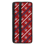 USA Patriotic Star Pattern Print Refrigerator Handle Covers