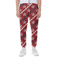 USA Patriotic Star Pattern Print Joggers