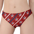 USA Patriotic Star Pattern Print Women's Panties